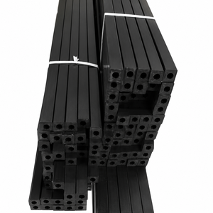 Tubes carrés en acier noir électrolytique de haute qualité et durables, barres creuses en acier au carbone pour la construction et l'usage industriel, polies - Product Image 2