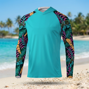 Meilleures ventes : T-shirt de pêche à manches longues unisexe grande taille, design camouflage personnalisé, en Spandex/Polyester, séchage rapide, protection UPF50 - Product Image 2
