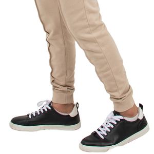 Pantalones de chándal cargo negros de algodón personalizados al por mayor, pantalones apilados para hombre, tela Oxford de secado rápido transpirable ajustada oscura informal - Product Image 5