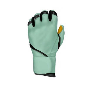 Gants de frappe vert menthe avec rembourrage pour l'entraînement, fermeture à enfiler, unisexe adulte, tissu microfibre - Product Image 3