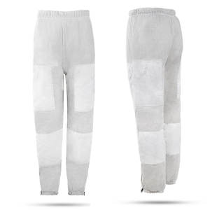 Pantalones de Traje de Apicultura Transpirables de Poliéster de Alta Calidad con Cierre de Cremallera, Ajuste Holgado, Mangas Blancas a Prueba de Picaduras - Product Image 4