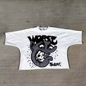 T-shirt Homme Haute Qualité Style Tendance Populaire Anti-rétrécissement Design Uni Logo Avant Vente en Gros Vêtements Décontractés Prix Abordable - Product Image 5