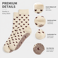 Chaussettes de Pilates pour femmes, antidérapantes, semelle souple, respirantes, extensibles, pour Reformer, Yoga, Barre, entraînement à domicile, motif personnalisé, vente en gros