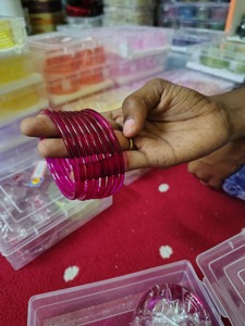 Bracelets tendance de luxe en verre plaqué argent, écologiques, élégants et empilables pour femmes, accessoires de poignet pour usage quotidien - Product Image 5
