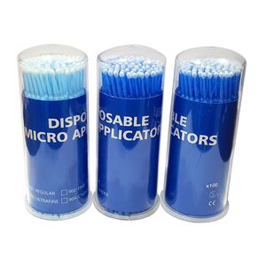 Embouts de micro-applicateurs dentaires jetables, micro-brosses pliables de précision, manuelles, classe I, non pelucheuses, fournisseur ISO d'INDE - Product Image 1