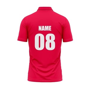 Nouvelle Arrivée Maillot de Cricket Personnalisé 100% Polyester pour Équipe de Sport – Design Personnalisé, Impression sur Mesure, Séchage Rapide, Unisexe - Product Image 3