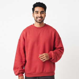 Sudaderas de manga larga para hombre, estilo casual, holgadas, para invierno, 100% algodón, forro polar, sudaderas tipo pullover para hombre - Product Image 6