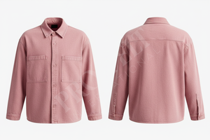 Camisas de mezclilla de manga larga ligeras estilo streetwear con botones y bolsillos para trabajo, venta al por mayor, camisas personalizadas - Product Image 5