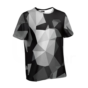 T-shirt unisexe Dry Fit Vêtements de sport sur mesure pour hommes et femmes T-shirt imprimé de haute qualité en gros à la mode en plein air - Product Image 1