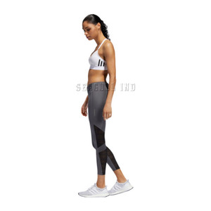 Leggings de sport OEM pour femmes, taille très haute, ultra-élevée, pour yoga et fitness, avec empiècements à logo personnalisé, pour le travail - Product Image 3