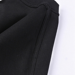 230g Worsted O-Neck Anti-Pilling Formal Custom Print Summer <b>Short</b> <b>Sleeve</b> Loose Fit Men's T-Shirt with Front Logo - Product Image 3
