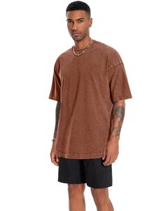 เสื้อยืดเจอร์ซีย์ผ้าฝ้าย 100% สำหรับผู้ชาย รุ่น Signature เป็นมิตรกับสิ่งแวดล้อม แขนสั้น ดีไซน์เรียบง่าย รับทำแบรนด์ส่วนตัว สีตามสั่ง - Product Image 3