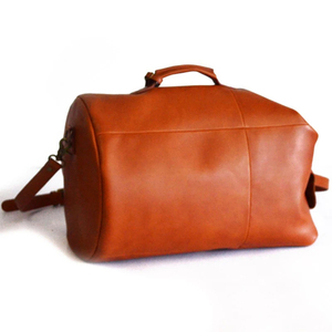 Sac de voyage en cuir réglable de qualité supérieure, grande capacité, pour week-end et sport, avec poignée robuste et coutures durables - Product Image 2