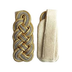 Hombrera de Uniforme Militar de Lujo, Reproducción Alemana, Bordada a Mano, 100% Hilo de Oro - Product Image 5