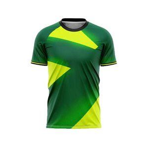 เสื้อฟุตบอลทีมกีฬาแฟชั่นล่าสุด ขายส่ง โพลีเอสเตอร์ ระบายอากาศได้ดี สีและโลโก้ปรับแต่งได้ คุณภาพสูง - Product Image 3