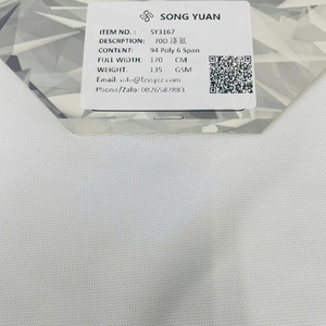 Bán buôn tùy chỉnh 135 GSM cao <span class=keywords><strong>Polyester</strong></span> Spandex đan lưới vải thoáng khí căng thể thao lót mềm tay làm Trung Quốc - Product Image 6