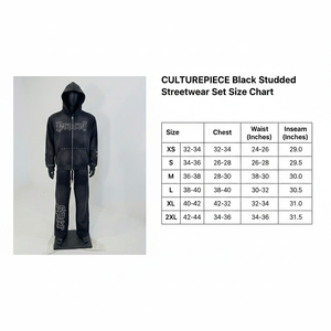 Ensembles de survêtements personnalisés pour hommes avec strass |   Sweat-shirt à fermeture éclair et pantalon de survêtement |   Fabricant OEM de tissu molletonné lourd à marque privée - Product Image 6