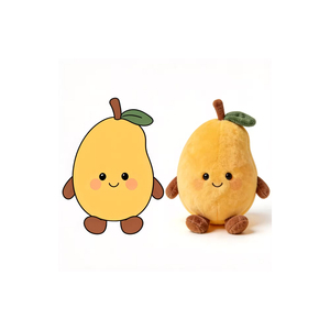 Cute Strawberry Carrot And Banana Plush <b>Toys</b> Soft Stuffed <b>Animals</b> For Kids 11CM-30CM Unisex Stress Relief <b>Toy</b> - Product Image 3