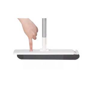 High Quality Microfibre Dry <b>Mop</b> Set Extendable <b>Handle</b> Self-Wringer for Sweeping Dust Hair Debris Homes Offices Hotels Hospitals - Product Image 4