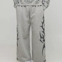 Survêtement ample pour homme, idéal pour la gym et la course à pied, tissu doux, texture agréable, design favorisant la liberté de mouvement, idéal pour un confort longue durée.