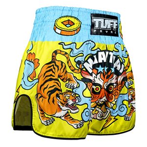 <b>Men</b> Muay Thai Gym <b>Shorts</b> Satin Elastic Side Slit Lightweight All Over Print Quick Dry Colorful Top top <b>mens</b> muay thai - Product Image 4