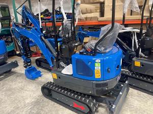 Excavadora R10 con control frontal, cilindro hidráulico, brazo telescópico, brazo giratorio, pulgar/basculante, tipo oruga, motor principal y PLC - Product Image 5