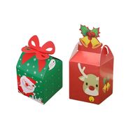 Boîte cadeau personnalisée pour les fêtes saisonnières, emballage pliable en papier pour chaussettes et bougies, vente en gros, fabricant vietnamien.
