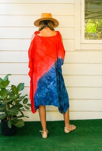 Premium Quality Floral Vintage A-Line 100% Organic Cotton <b>Kaftans</b> Soft Skin-Friendly Material Natural Waistline Woven - Product Image 3