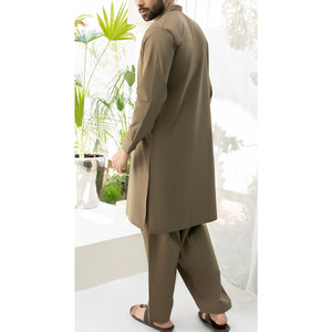 Shalwar Kameez élégant pour homme, tenue traditionnelle de haute qualité pour les réunions de famille et les événements - Product Image 2