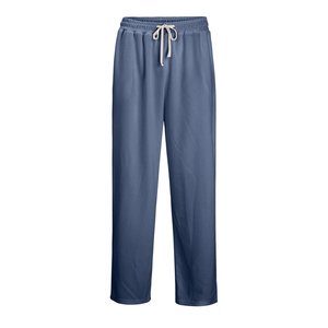 Pantalon gaufré texturé pour homme, taille à cordon de serrage, couleur unie, coupe large, ample, léger, respirant, pour la randonnée, collection automne - Product Image 1