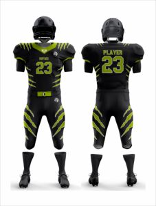 100% Polyester Team American Football Uniform Unique Design Solid Color Lightweight American Football Uniforms For Adults - Product Image 4