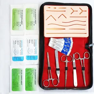 Kit de pratique de coussinet de suture chirurgical pour kit de pratique de coussinet de suture chirurgical médical pour médical