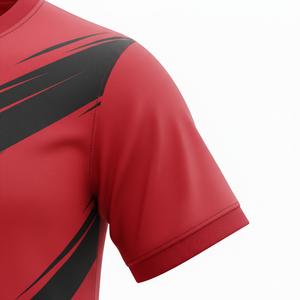 ชุดฟุตบอลเด็กพร้อมกางเกงขาสั้น ชุดสองชิ้นสำหรับฝึกซ้อมฟุตบอล แห้งเร็ว ชุดกีฬา รับผลิตตามแบบ OEM - Product Image 5