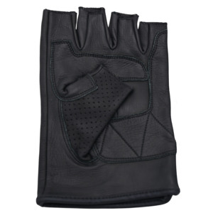 Gants en cuir personnalisés à demi-doigts, respirants, pour le cyclisme, la moto, la musculation, le fitness, le sport et le travail - Product Image 2