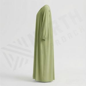 Dernier style Abaya, Hijab musulman, Foulard en polyester avec impression par sublimation et logo en caoutchouc, Vêtements modestes - Product Image 3