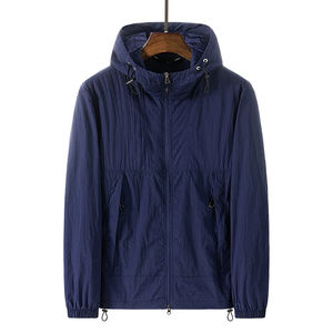 Chaqueta Cortavientos para Pesca al Aire Libre, Impermeable, Ligera, con Protección UV y Capucha |   Ropa Deportiva Transpirable de Invierno, Ropa de Calle Unisex - Product Image 6