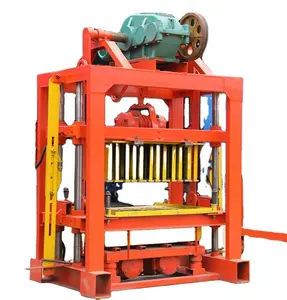 Most popular Durable and Reliable Block Making Machine QT 4-40 for Industrial Use