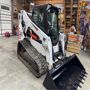 Achetez un chargeur compact Bobcat T650 en bon état avec chargeur frontal, composants de moteur essentiels, puissance hydraulique avancée, construction durable - Product Image 3