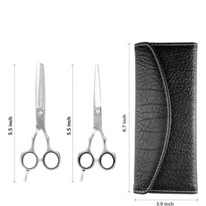 กรรไกรตัดผมสแตนเลส 6 นิ้ว สำหรับช่างตัดผมมืออาชีพและร้านเสริมสวย - Product Image 6