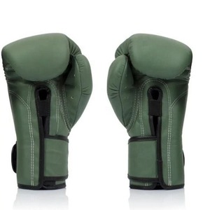 Hot Selling Premium Quality Fairtex Boxing <b>Gloves</b> Customized 100% Genuine Leather Hook Loop Closure Muay Thai Sanda Martial Arts - Product Image 2