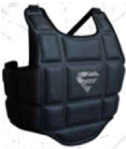 Protector de Pecho de Cuero PU Ligero de Alta Calidad con Logotipo Personalizado, Protector y Duradero para Entrenamiento de Boxeo - Product Image 1