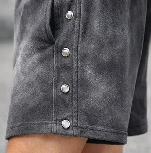 Shorts en maille décontractés pour hommes, style streetwear, inspirés des designs Spider, personnalisables, vierges et imperméables - Product Image 6