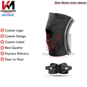 High Performance <b>Knee</b> <b>Sleeves</b> Men Women Gym <b>Compression</b> Support Training OEM Supplier - Product Image 2
