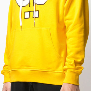 OEM Direct Supply High Quality Distressed Pullover Hoodie for Men Hot Selling Solid Color Thick Screen Print Logo Oversized - Product Image 5