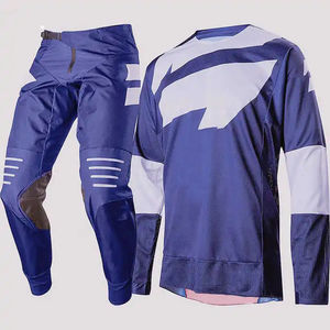 ชุดเสื้อเจอร์ซีย์และกางเกงมอเตอร์ครอสแบบออฟโรด BMX ออกแบบลายพิมพ์แบบ Sublimation ตามสั่ง OEM พร้อมโลโก้สั่งทำได้ ไซส์ใหญ่ ระบายอากาศ กันลม - Product Image 4