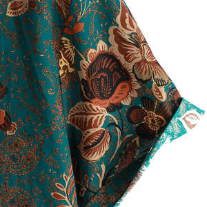 Chemise hawaïenne à manches courtes à imprimé floral, en coton respirant, style streetwear décontracté, chemises d'été pour hommes - Product Image 4