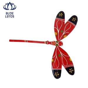 Jouet d'équilibre libellule en bambou écologique de haute qualité, peint à la main, fortement recommandé, produit phare, décoration de jardin - Product Image 1