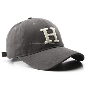 Casquettes de baseball unisexes en coton lavé brodé 3D, couleur unie, style hip-hop, classiques et tendance, en promotion - Product Image 6