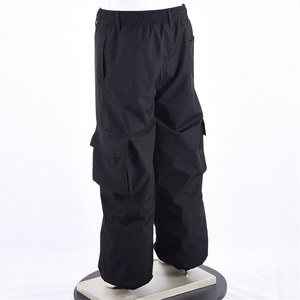 Venta al por mayor de esquí de invierno y snowboard pantalones holgados Unisex impermeable transpirable con bolsillos con cremallera a prueba de viento de talla grande opciones - Product Image 1