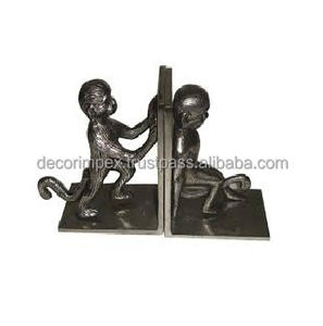 Serre-livres girafe en aluminium Serre-livres élégant en métal conçu pour contenir des livres Serre-livres décoratifs pour la maison ou le bureau - Product Image 1